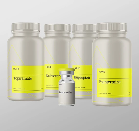 Handful of products being displayed.