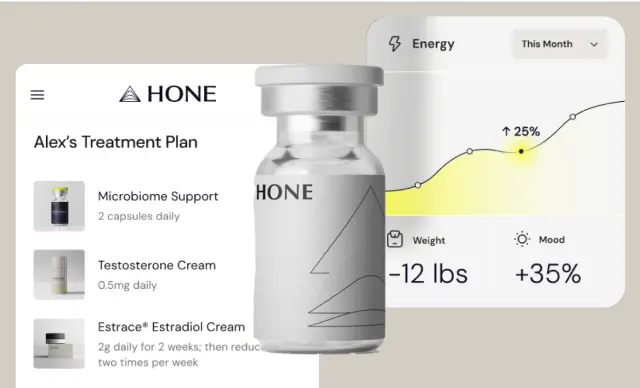 Personalized treatment plan example.